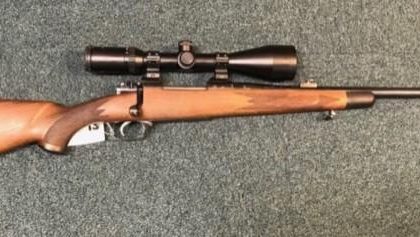Musgrave Model 90 with scope mounted