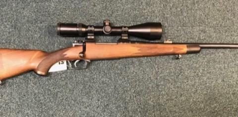 Musgrave Model 90 with scope mounted