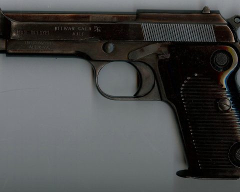 Helwan Brigadier, an Egyptian copy of Beretta M1951