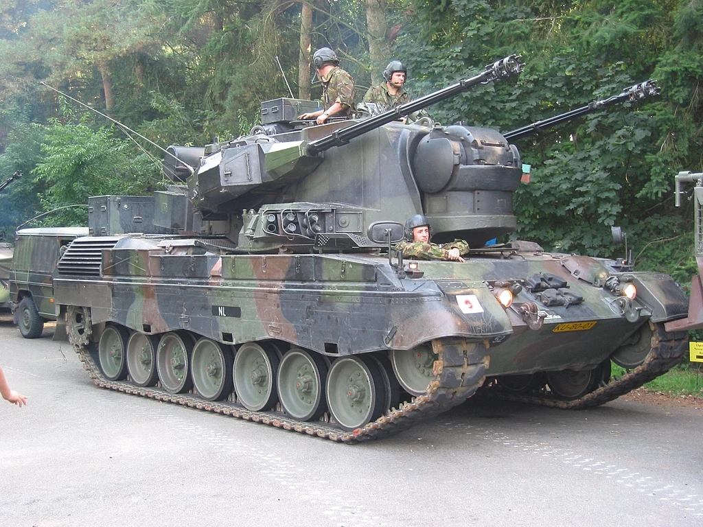 Dutch variant of Flakpanzer Gepard