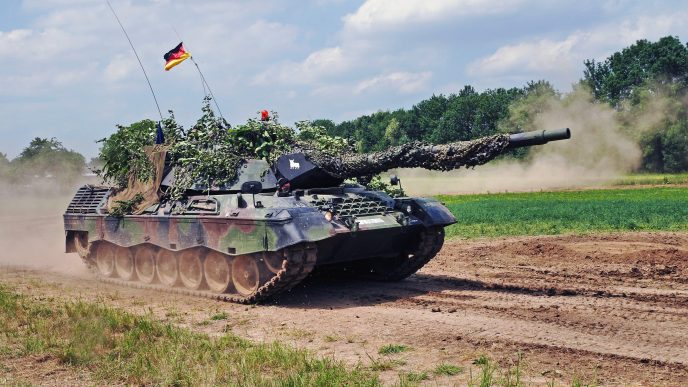 Leopard 1A5 main battle tank