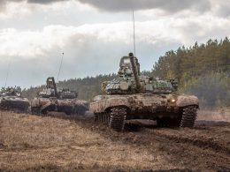 T-72 at the Chebarkul Training Ground in Russia in 2017