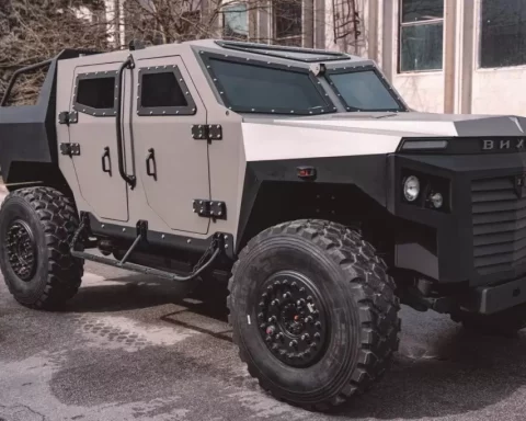 Vihor Light Tactical Vehicle side view