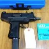 Uzi pistol chambered for 9 mm rounds