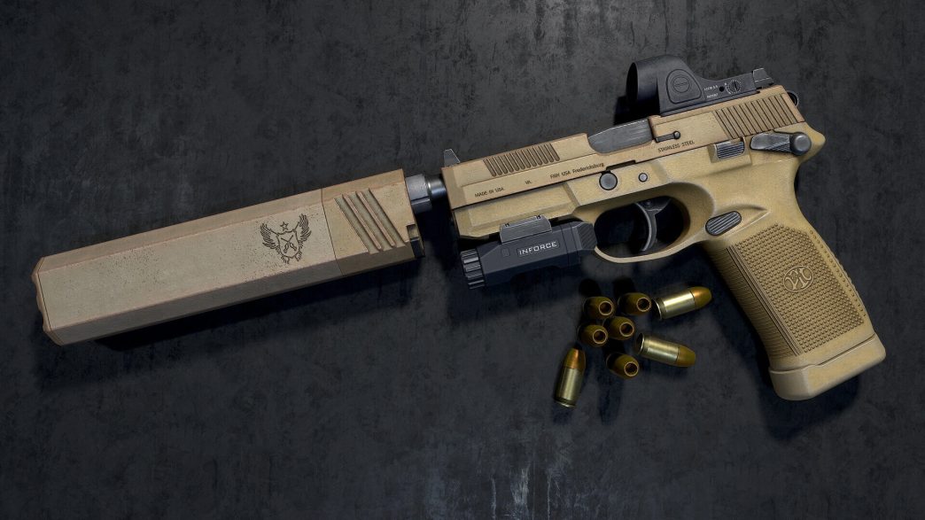 FN FNX-45 with silencer