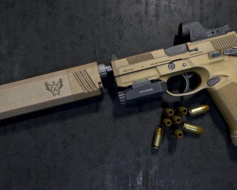 FN FNX-45 with silencer