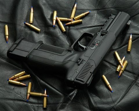 FN Five-seveN chambered in 5.7x28 mm