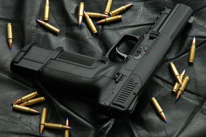 FN Five-seveN chambered in 5.7x28 mm