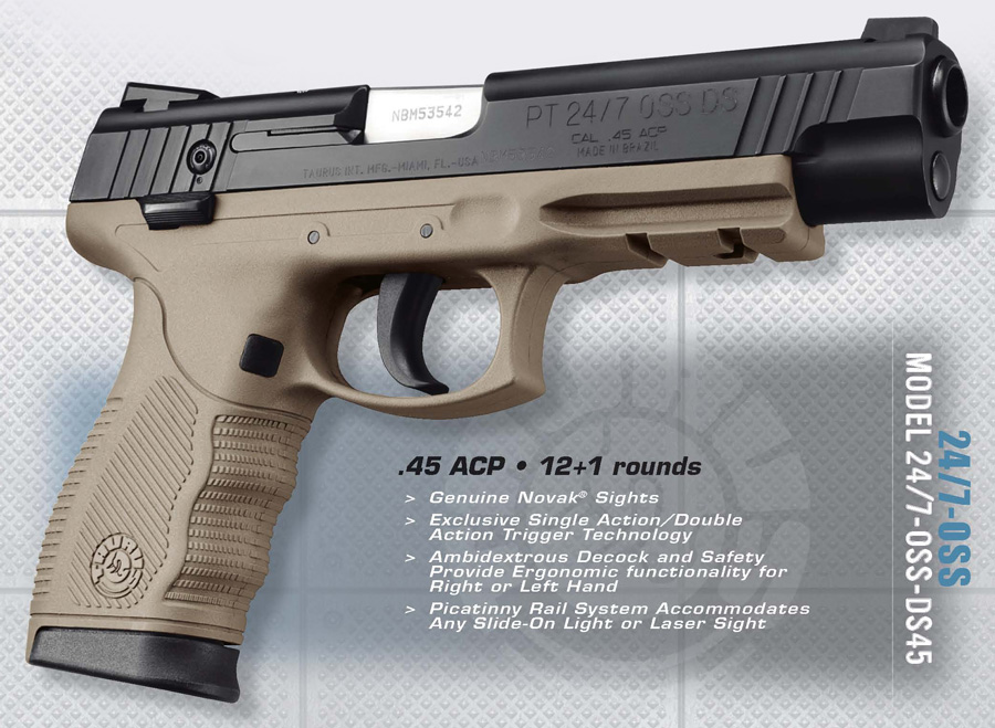 Taurus Pt 24/7 OSS DS specifications