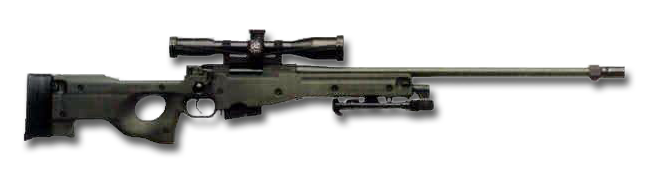 A Psg 90; the Swedish version of the Accuracy International Arctic Warfare sniper rifle