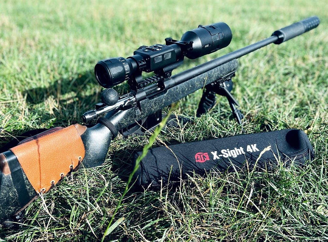 ATN X-Sight Pro mounted on rifle