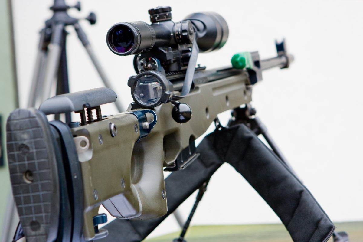 Accuracy International Arctic Warfare bolt-action sniper rifle