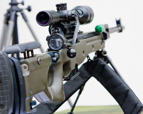 Accuracy International Arctic Warfare bolt-action sniper rifle