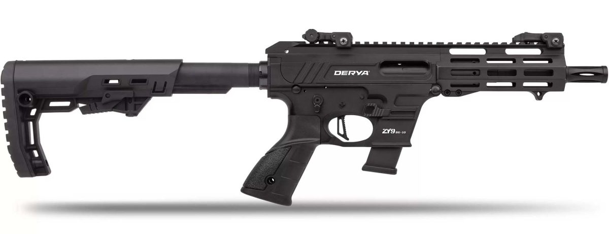 Derya ZY9 B6-10 AR 9x19mm short barrel rifle