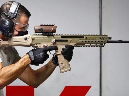 HK433 prototype displayed at the ShotShow