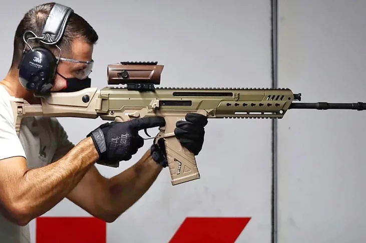 HK433 prototype displayed at the ShotShow