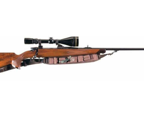 Friedrich Wilhelm Heym SR-20 bolt action rifle with scope