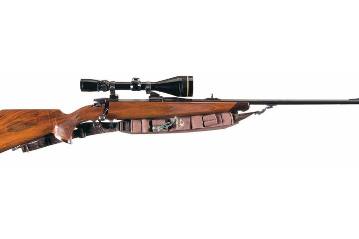 Friedrich Wilhelm Heym SR-20 bolt action rifle with scope