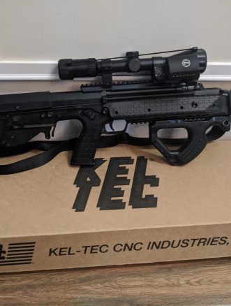 Kel-Tec RDB with scope mounted