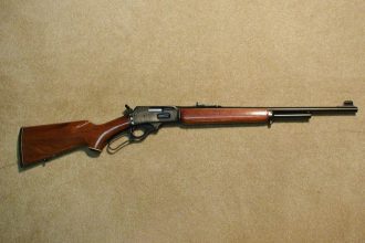 Marlin M-375 lever-action rifle