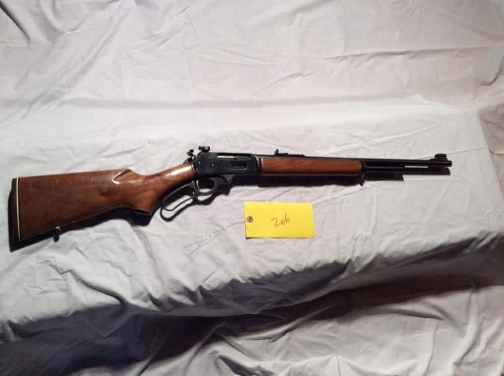 Marlin Model 375 rifle is chambered in .375 Winchester caliber