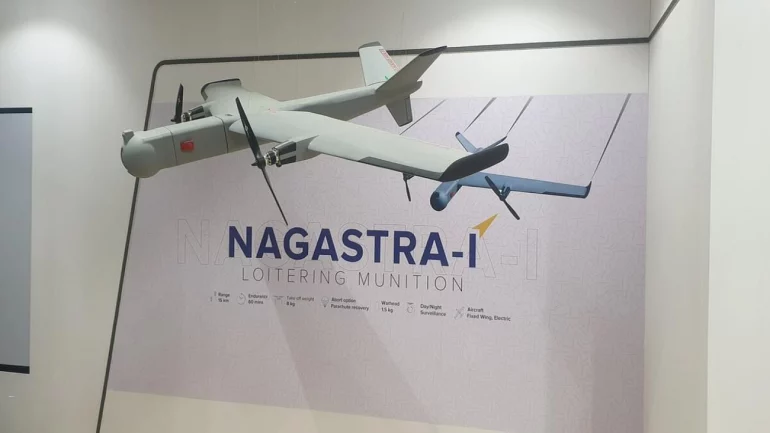 EEL Nagastra-1 loitering munition manufactured in India