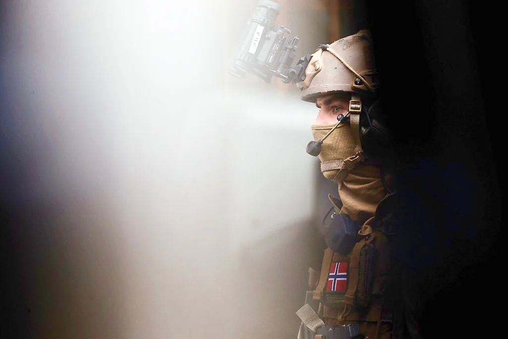 Norways MJK operator during the NATO-backed Cold Response 14 exercise