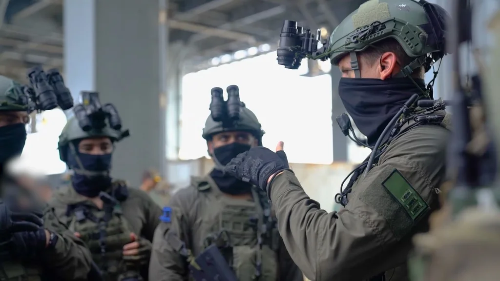 Shayetet 13 operators alongside U.S. Navy SEALs during the Noble Rose exercise in 2019