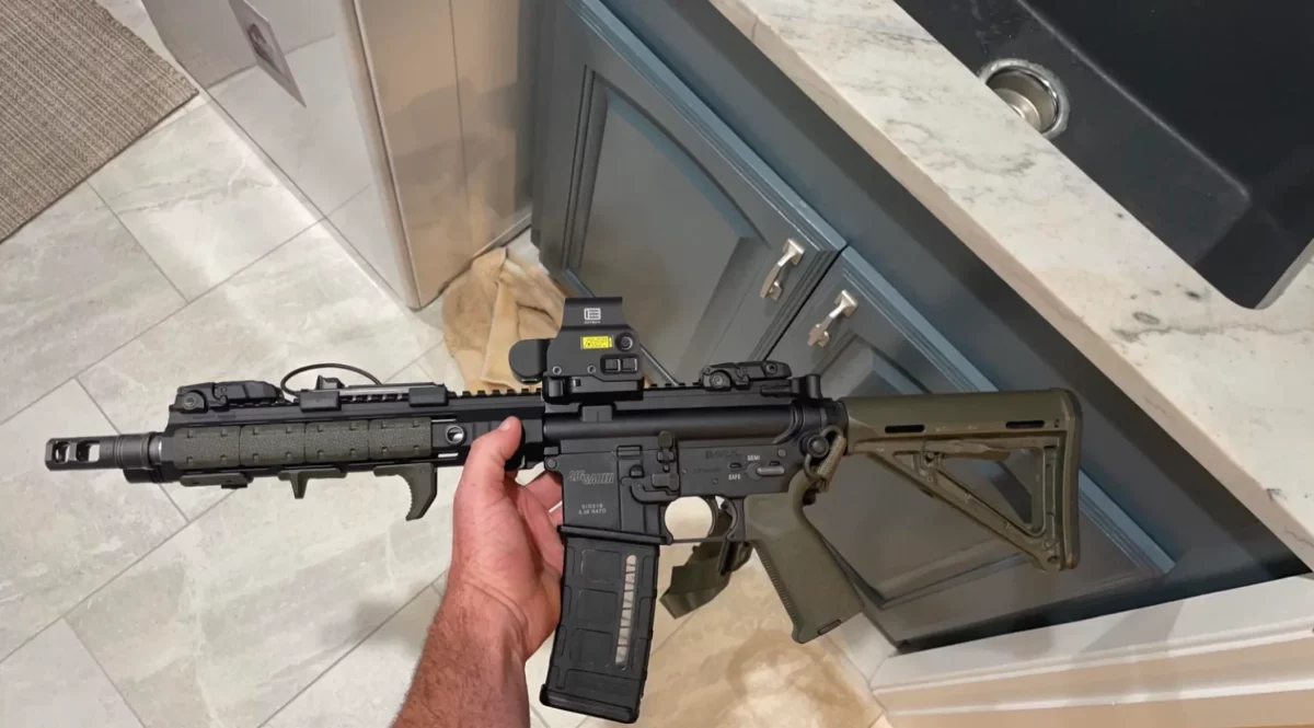 SIG Sauer 516 rifle chambered in 5.56x45mm