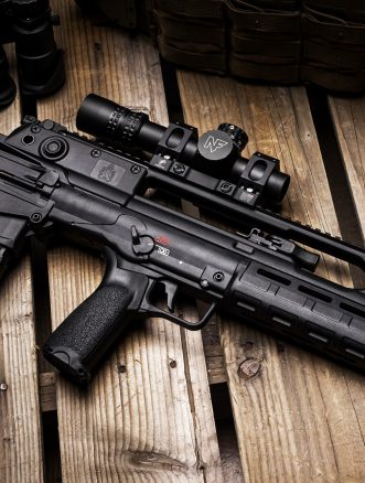 Springfield Armory Hellion Bullpup rifle chambered in 5.56mm