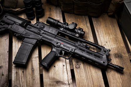 Springfield Armory Hellion Bullpup rifle chambered in 5.56mm