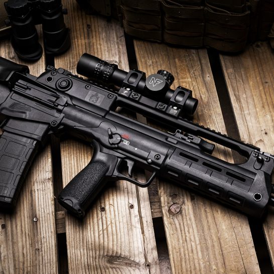 Springfield Armory Hellion Bullpup rifle chambered in 5.56mm