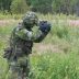 Swedish Soldier with CJB MS submachine gun