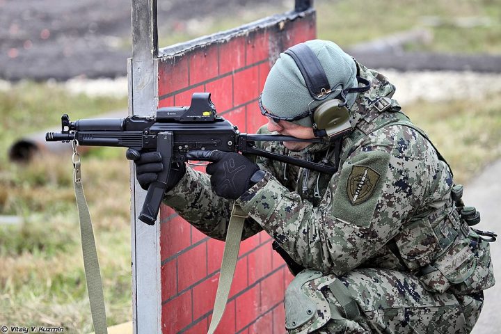 The PP-19 Vityaz at Interpolitex 2013