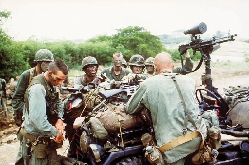 Soldiers from a special operations force in Grenada, 1983