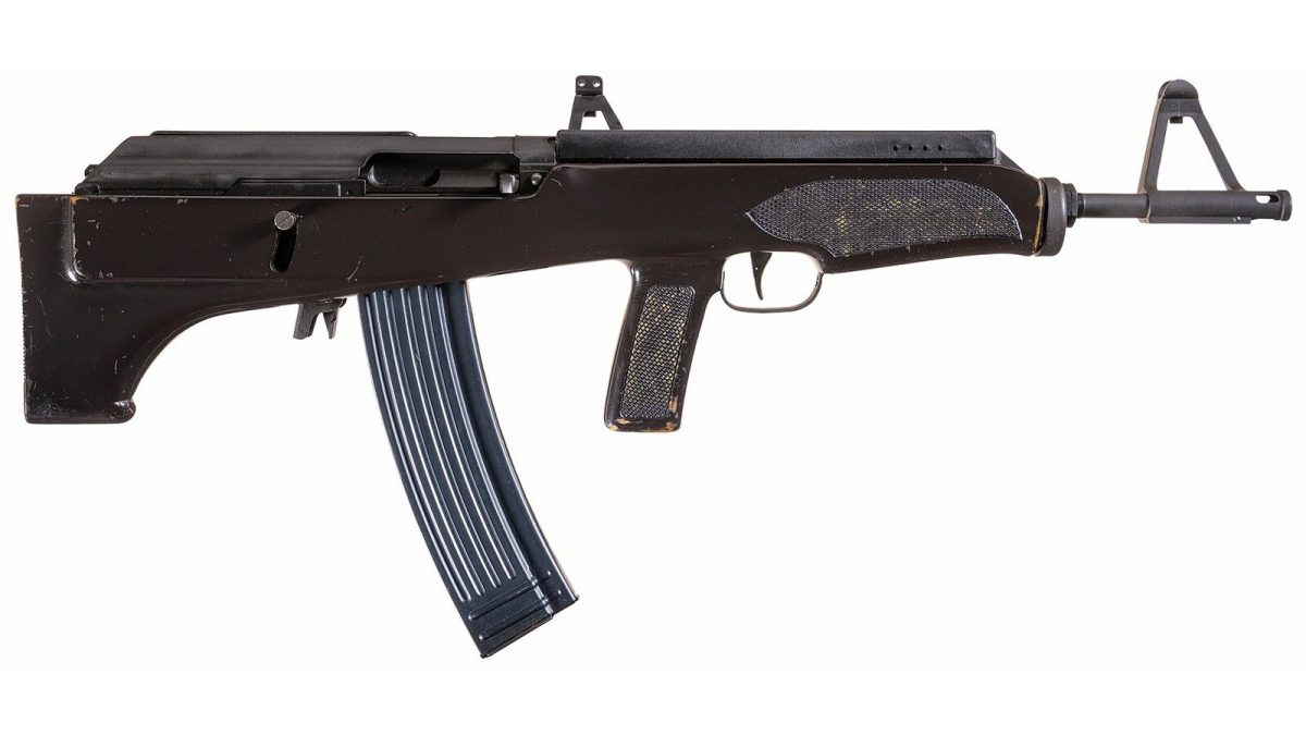 Valmet M82 bullpup assault rifle from the late 1970s