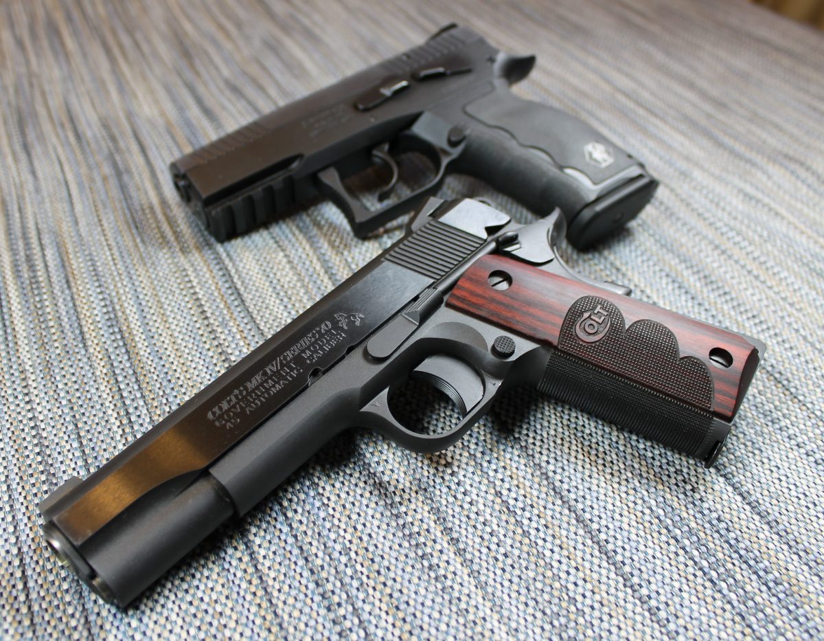 Wiley Clapp Colt Government and Sphinx SDP Compact